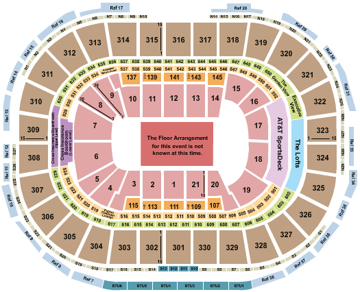 TD Garden Brandi Carlile Seating Chart