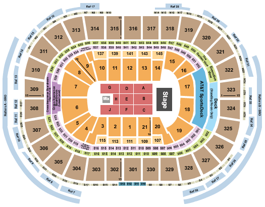 TD Garden Brandi Carlile Seating Chart